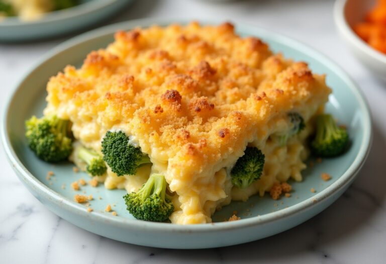 Creamy Broccoli Cheese Casserole