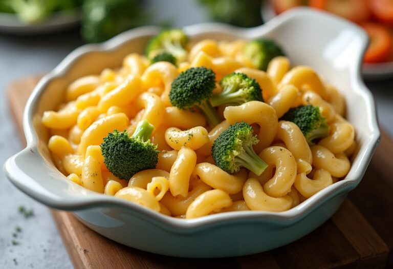 Creamy Broccoli Macaroni and Cheese