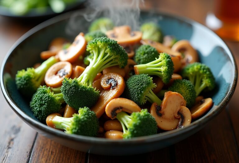 Broccoli and Mushroom Stir Fry: A Flavorful Veggie-Packed Meal