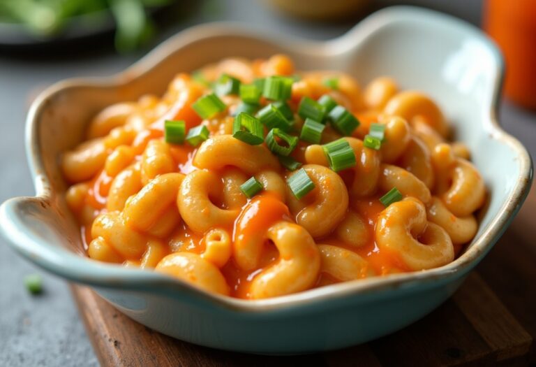 Buffalo Chicken Mac and Cheese