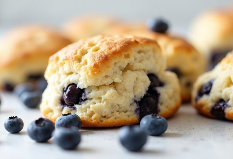 Buttermilk Blueberry Scones: Flaky, Tender Perfection