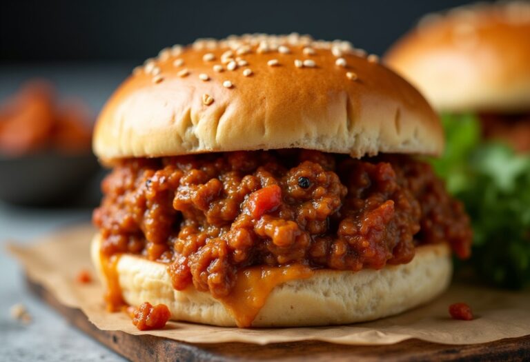 Cajun Chicken Sloppy Joes