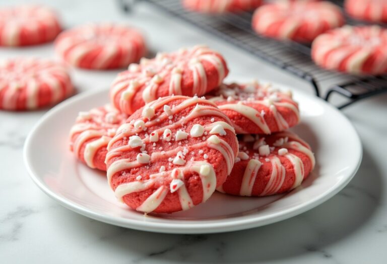 Delightful Candy Cane Cookies