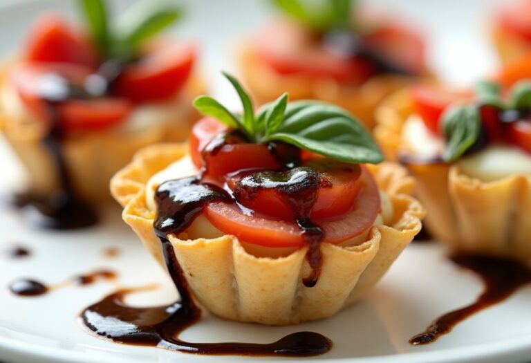 Caprese Phyllo Cups: A Bite-Sized Taste of Italy