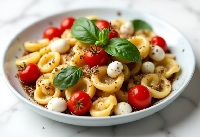 Caprese Tortellini Pasta Salad