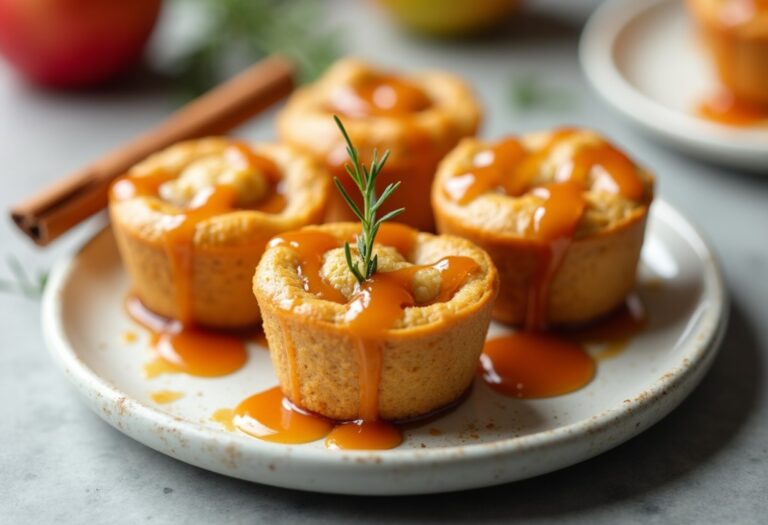 Caramel Apple Dessert Cups