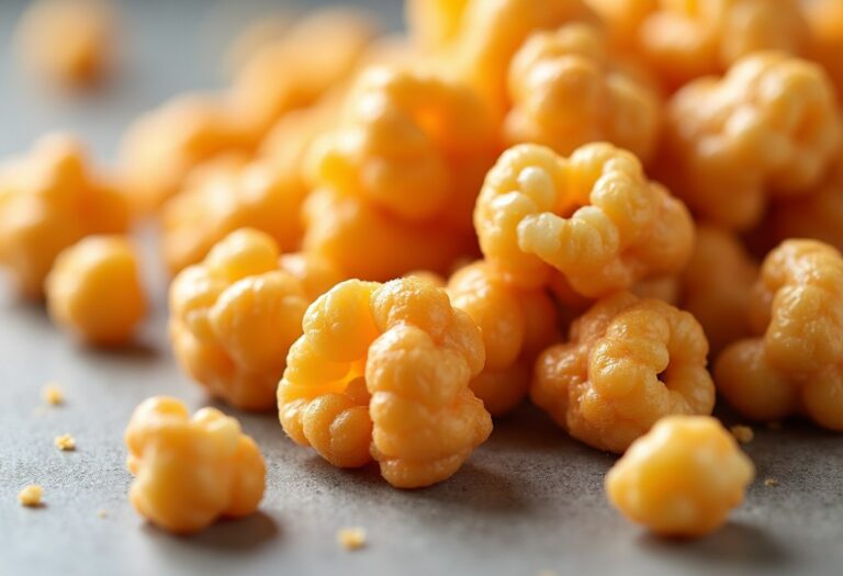 Deliciously Addictive Caramel Puff Corn