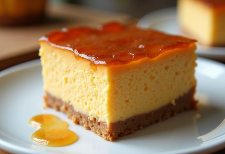 Caramelized Pumpkin Cheesecake Bars