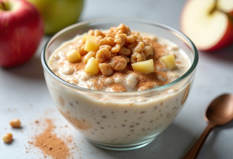 Apple Pie Overnight Oats: A Healthy Breakfast Dream