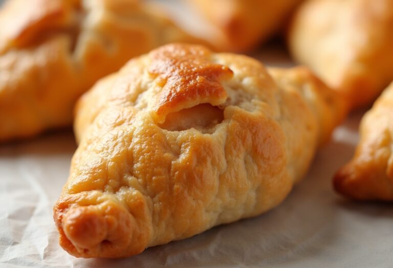 Flaky Apple Turnovers with Puff Pastry