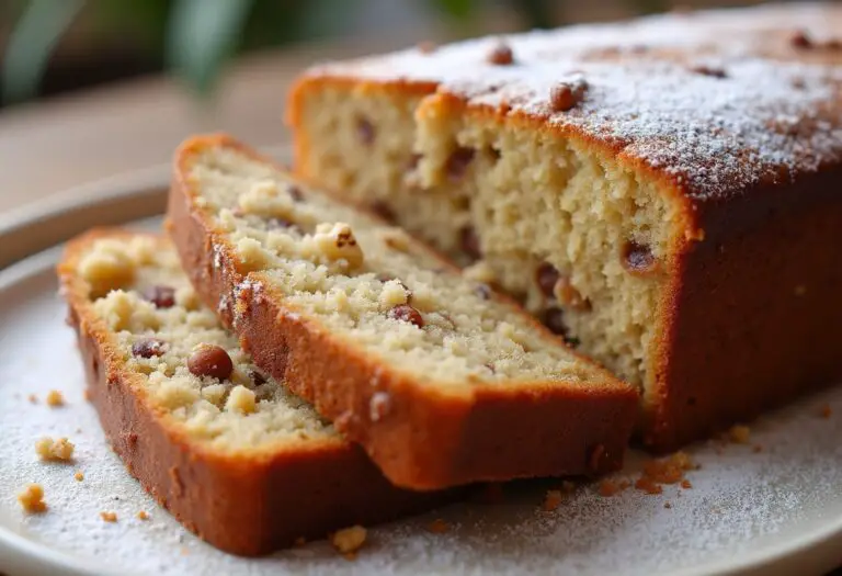 Moist and Flavorful Banana Walnut Cake