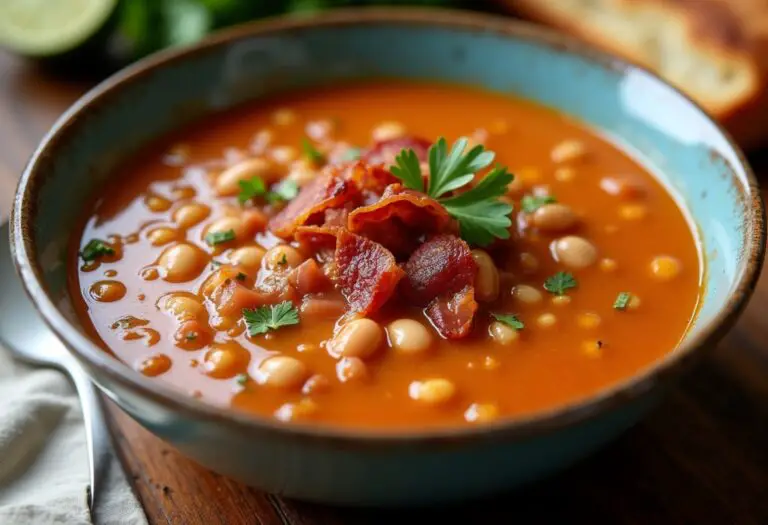 Hearty Bean and Bacon Soup: A Comforting Classic