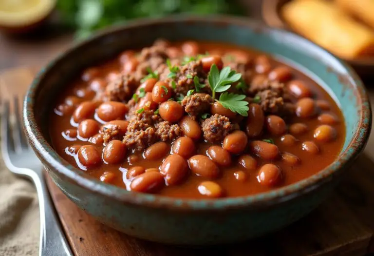 Hearty Cowboy Beans with Beef: A Comforting Recipe