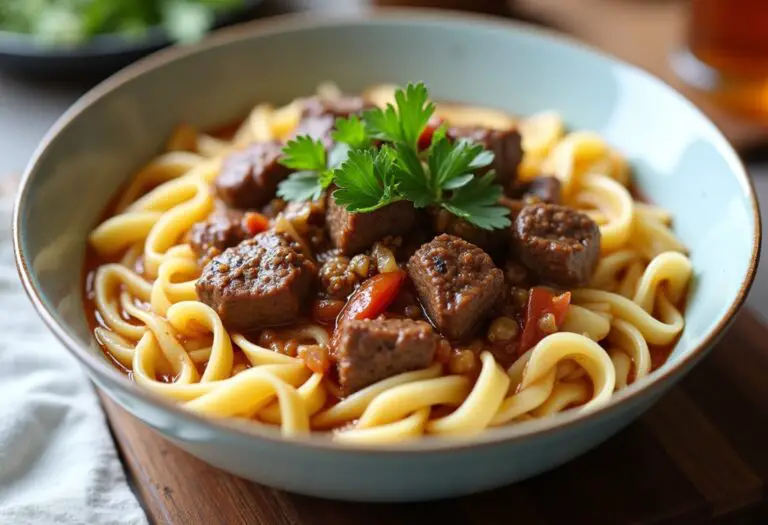 Delicious Beef and Noodles Recipe
