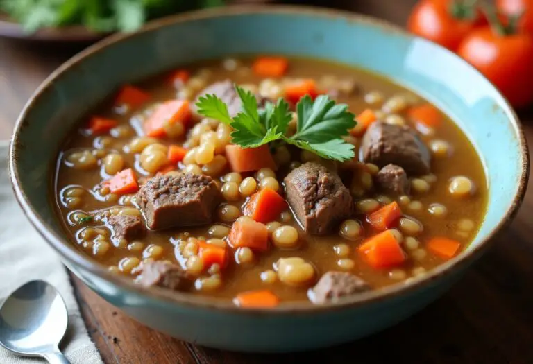 Hearty Beef Barley Soup: A Comforting Classic