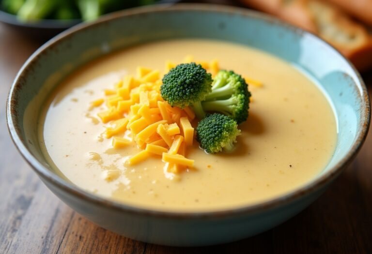 Creamy Broccoli Cheese Soup: A Comforting Classic