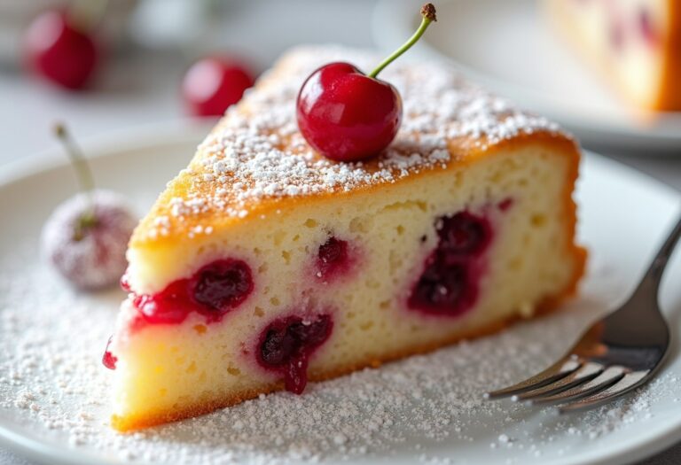 Delectable Cherry Cake: A Fruity Delight