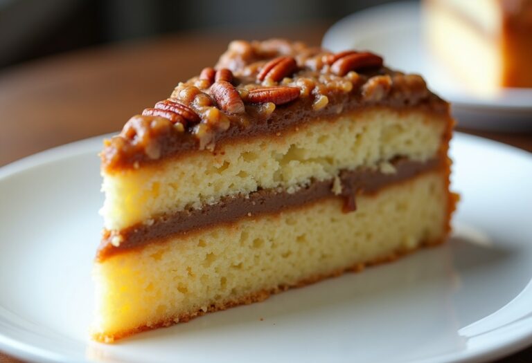 Decadent Pecan Praline Cake