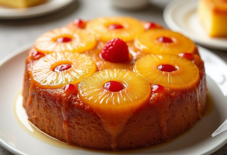 Pineapple Upside-Down Cake: A Tropical Delight