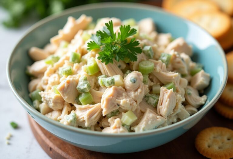 Easy Canned Chicken Salad Recipe