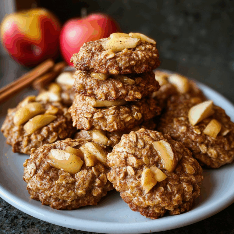 Apple Cinnamon Breakfast Cookies