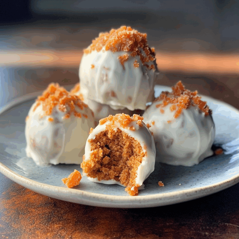 Decadent Carrot Cake Truffles: A Delightful Bite-Sized Treat