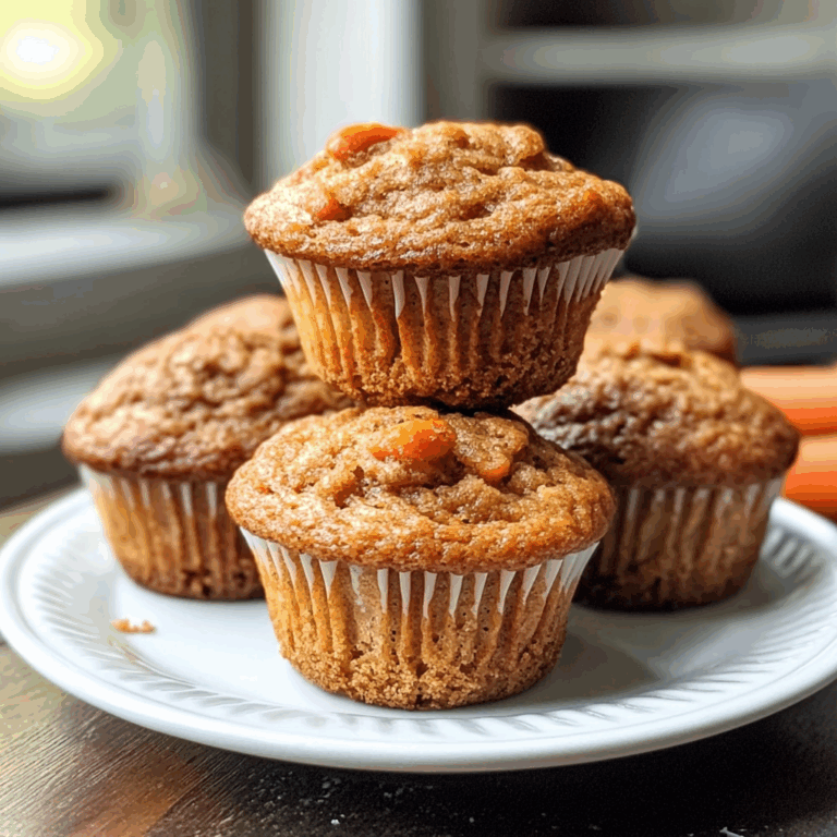 Deliciously Moist Carrot Muffins
