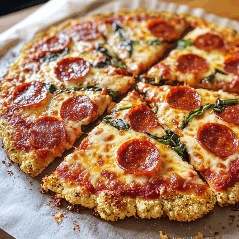Cauliflower Pizza Crust: A Healthier Twist on a Classic