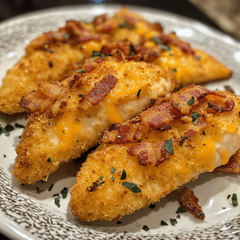 Cheddar Bacon Chicken Tenders