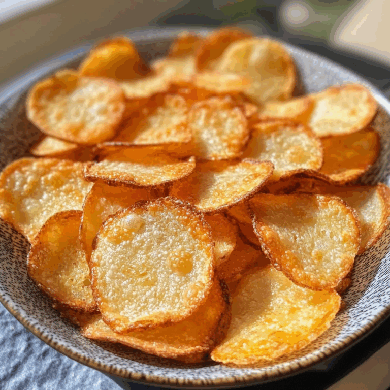 Crispy Baked Cheese Chips: A Savory Snack Delight