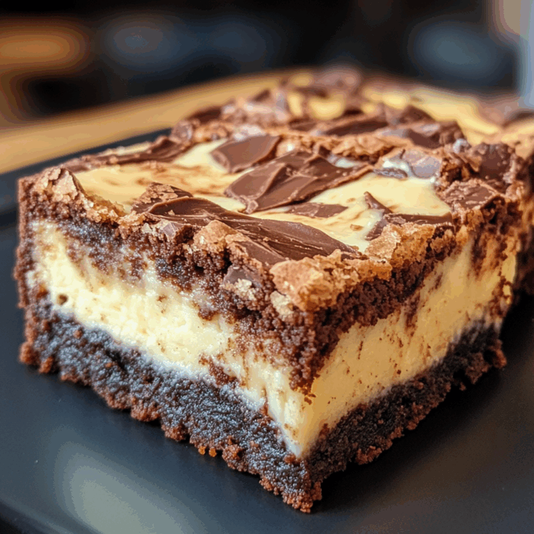 Irresistible Cheesecake Brownies: A Decadent Twist on a Classic