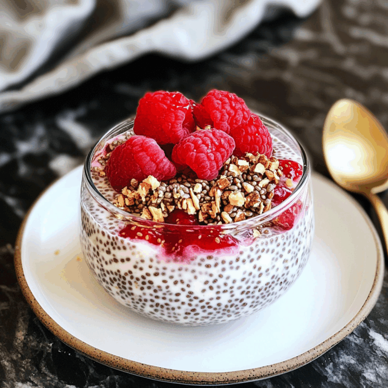 Cheesecake Chia Pudding: A Decadent and Healthy Treat