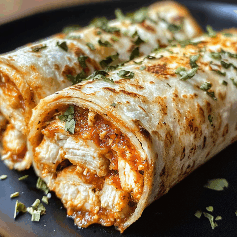 Cheesy Air Fryer Chicken Parmesan Wraps