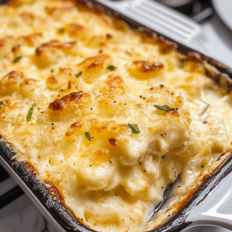 Cheesy Cauliflower Casserole