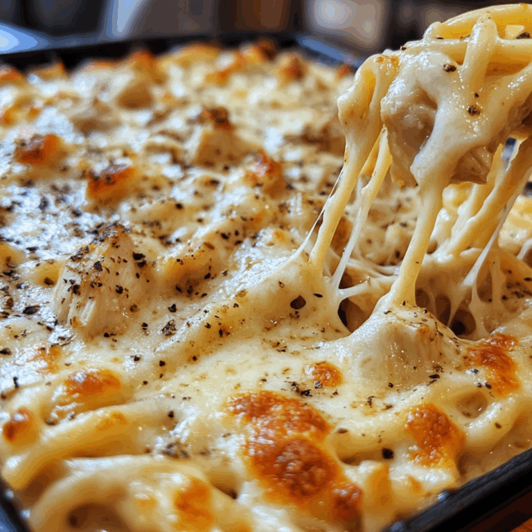 Cheesy Chicken Spaghetti
