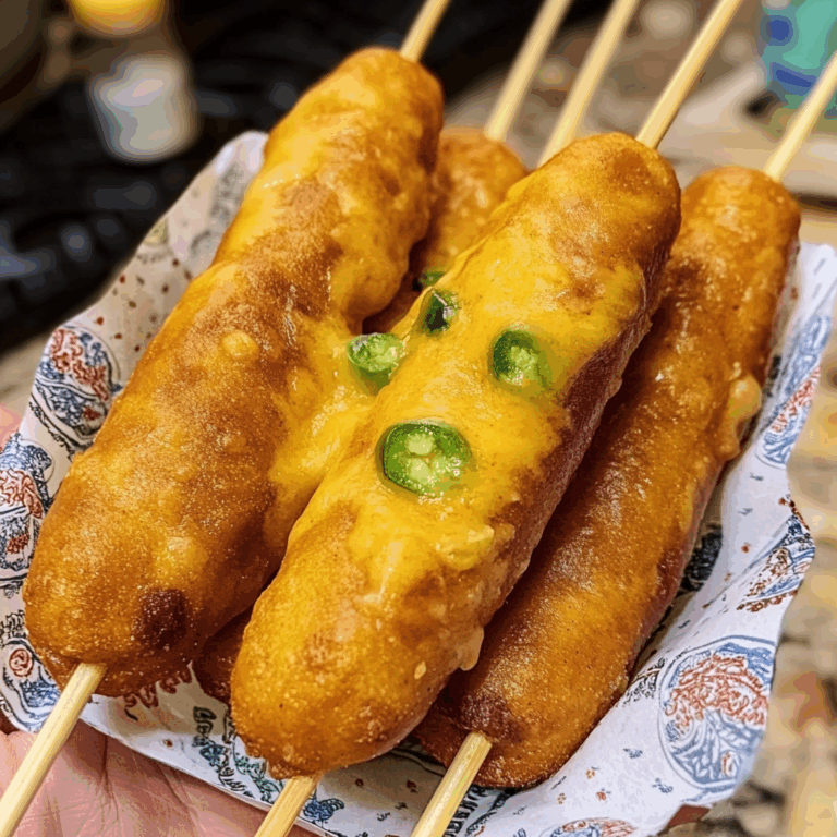 Cheesy Jalapeno Corn Dogs