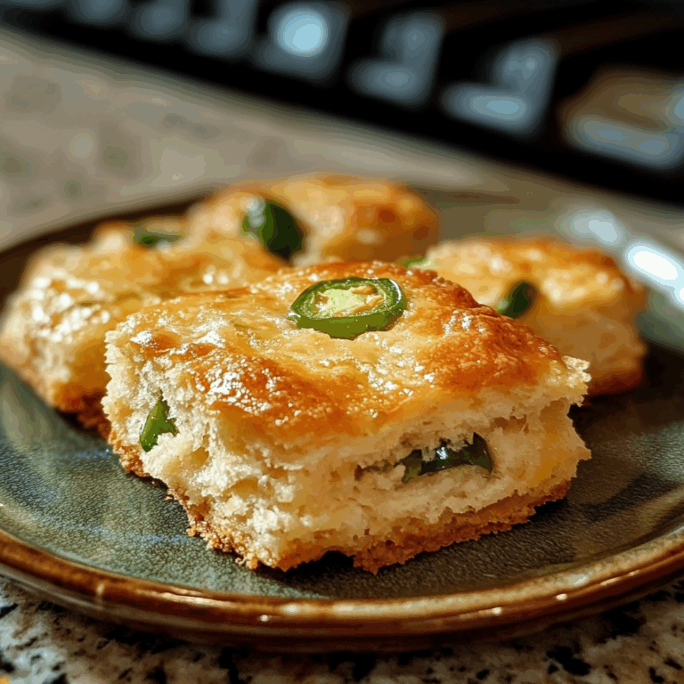 Cheesy Jalapeño Shortbread