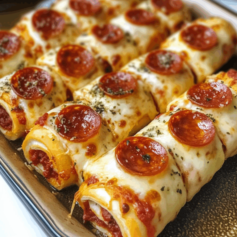 Cheesy Pepperoni Pizza Roll-Ups