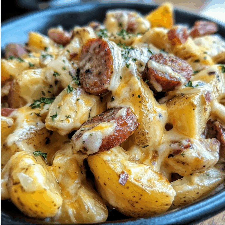Cheesy Ranch Potatoes and Sausage
