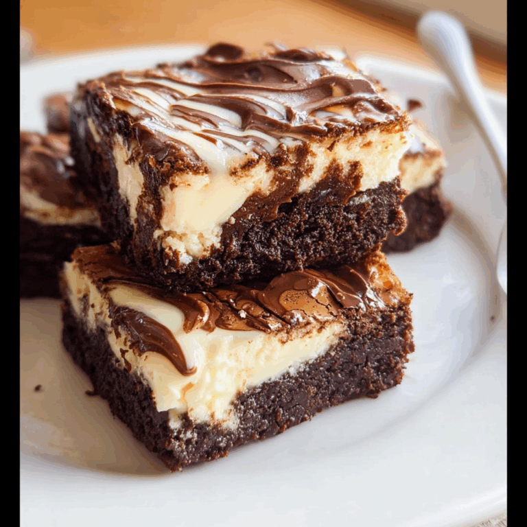 Fudge Ripple Brownies: Decadent, Gooey Perfection