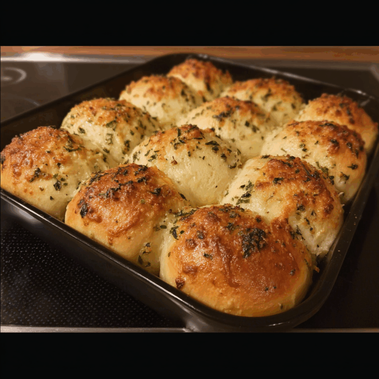 Garlic Parmesan Dinner Rolls