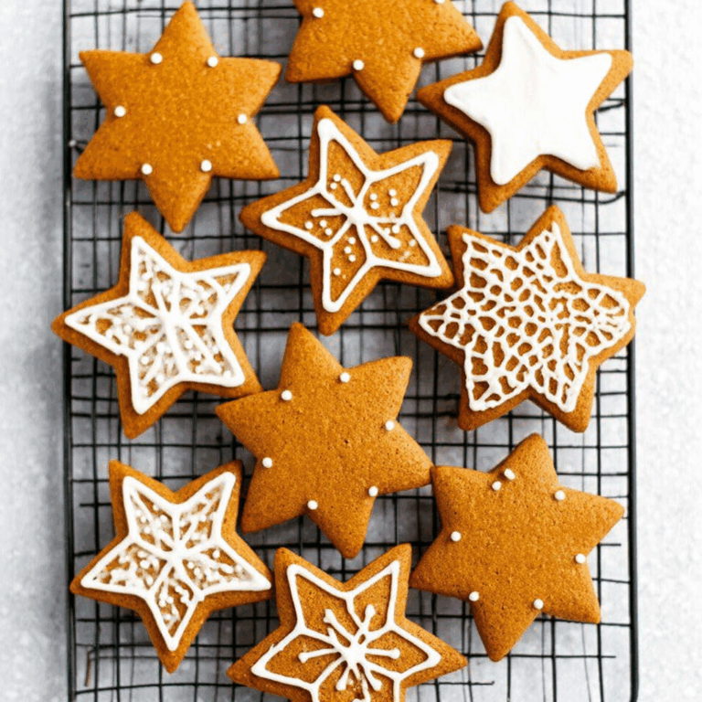 Gingerbread Star Cookies: A Festive Treat for the Holidays