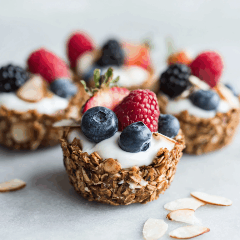 Delicious Granola Cups: A Crunchy and Healthy Treat