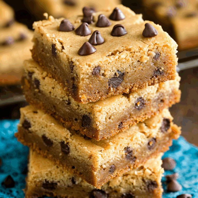 Peanut Butter Chocolate Chip Cookie Bars