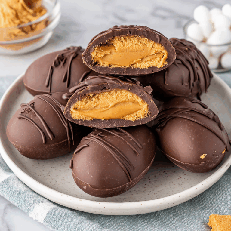 Irresistible Peanut Butter Eggs