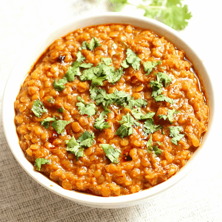 Flavorful Red Curry Lentils: A Vegetarian Delight