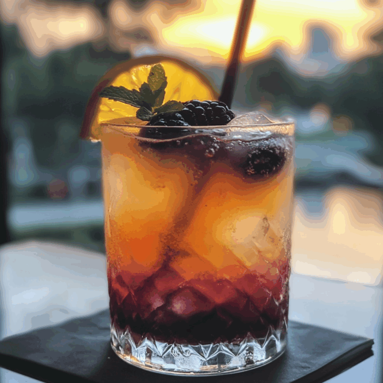 Smoke on the Water Cocktail: A Sophisticated Sip