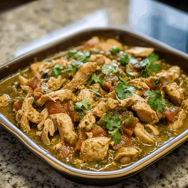 Smoked Chicken Chile Verde: A Flavor-Packed Twist on a Mexican Classic