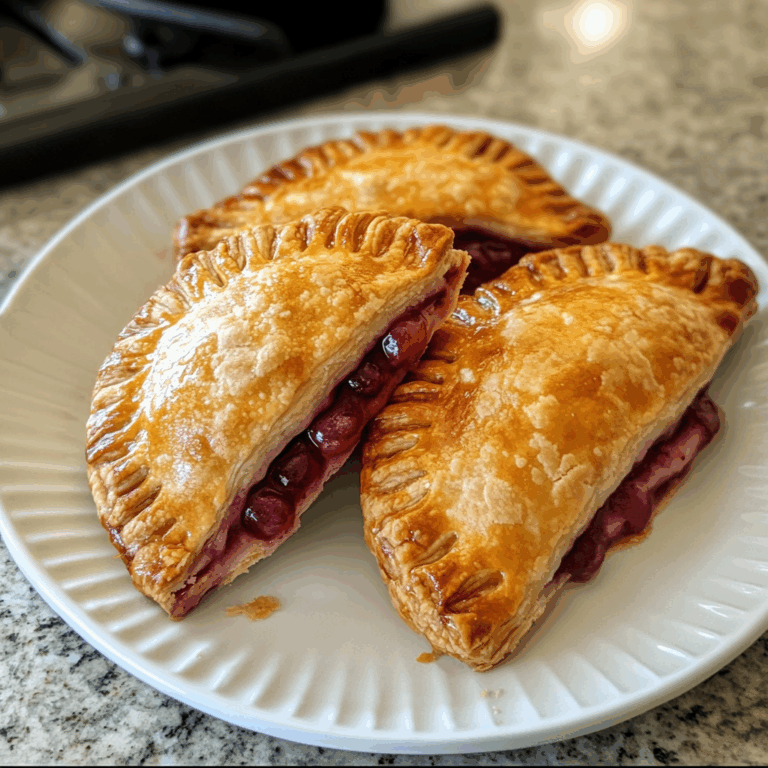 Sour Cherry Hand Pies: Portable Pastry Perfection