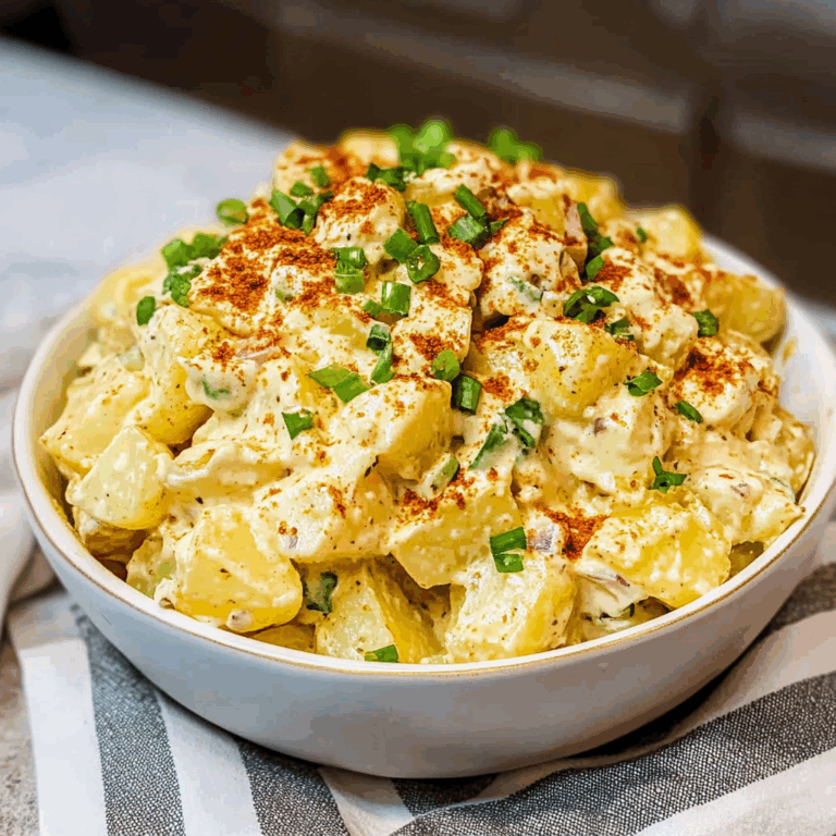 Southern Potato Salad: Creamy, Tangy Perfection